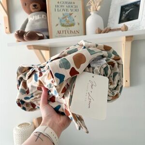 Jax and Lennon double terry large bamboo blanket